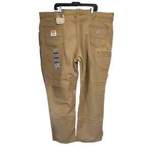 NWT Carhartt Rugged Flex Rigby Jeans Men's 48x32 Brown Stretch Technology‎